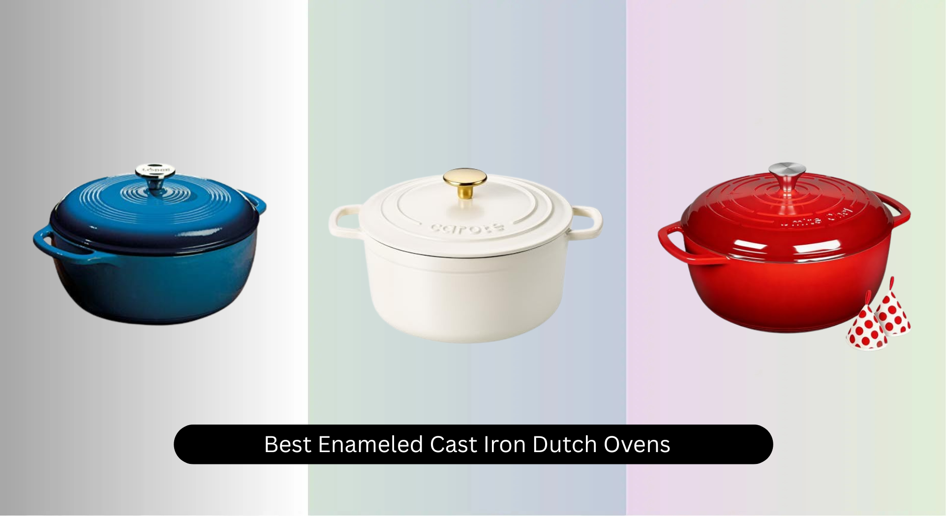 8 Best Enameled Cast Iron Dutch Ovens 2026