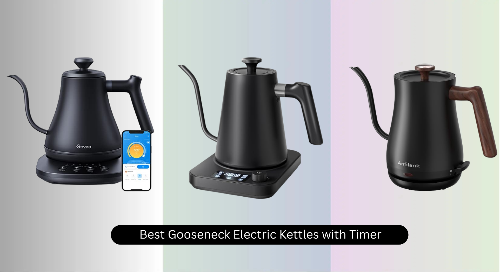 6 Best Gooseneck Electric Kettles with Timer of 2026 6 Best Gooseneck Electric Kettles with Timer of 2026