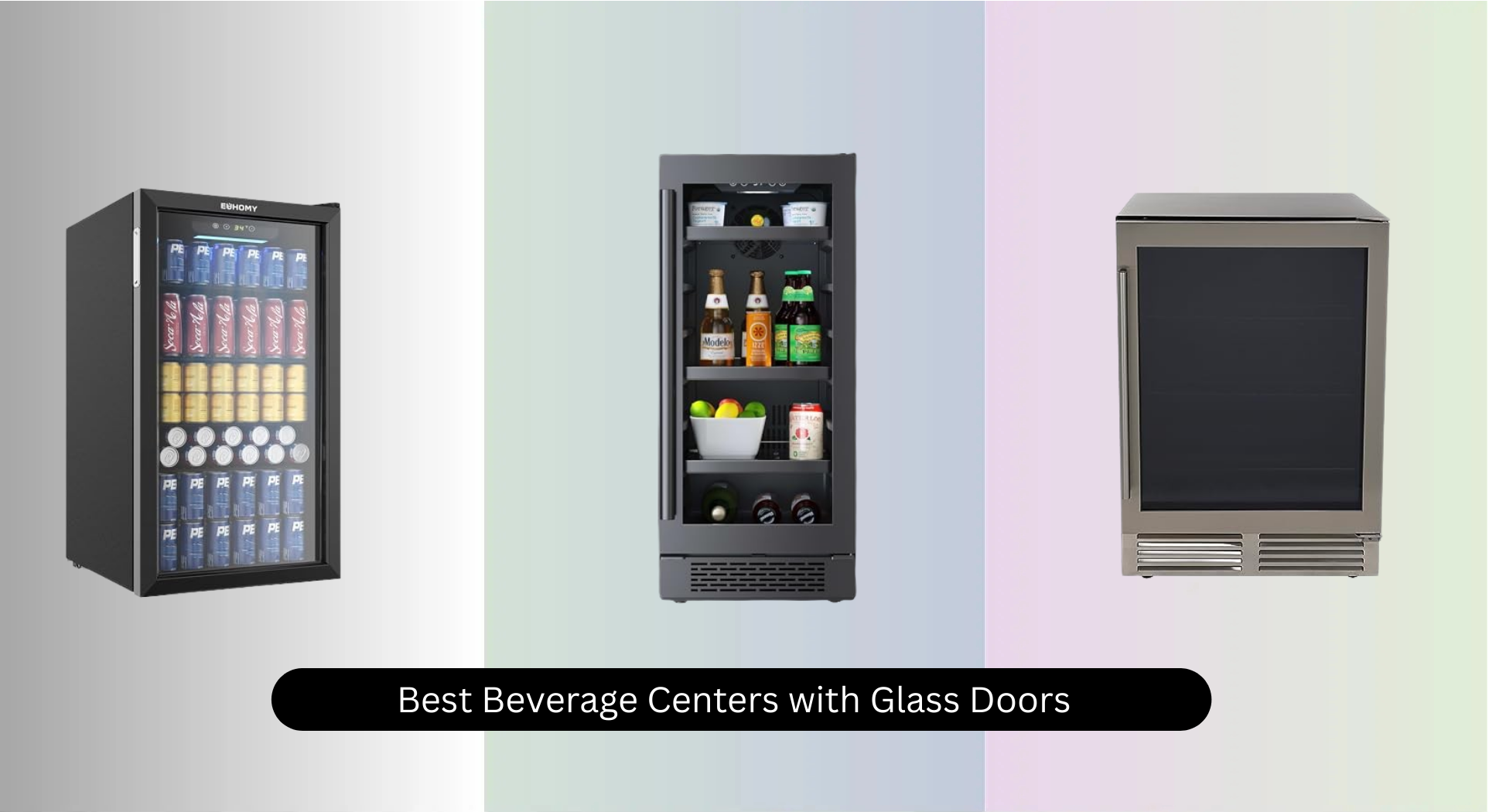8 Best Beverage Centers with Glass Doors 2026