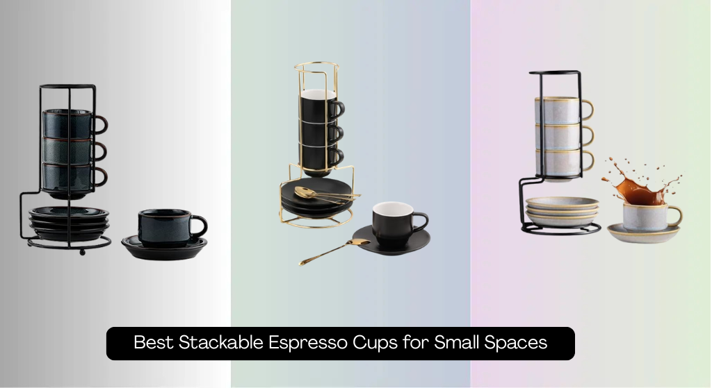 8 Best Stackable Espresso Cups for Small Spaces 2026