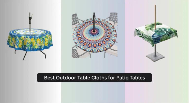 9 Best Outdoor Table Cloths for Patio Tables 2026