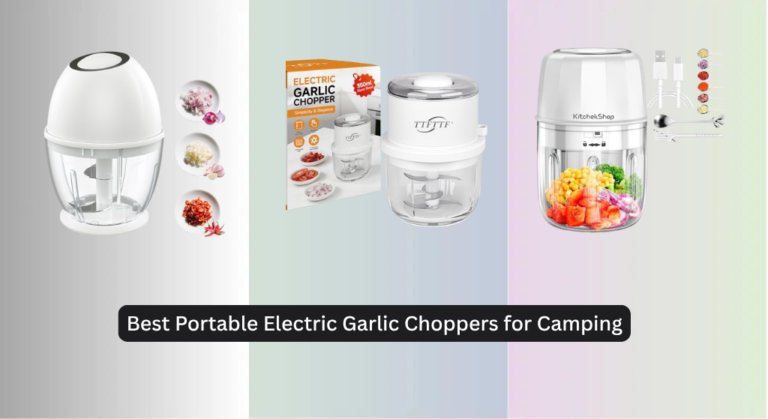 7 Best Portable Electric Garlic Choppers for Camping 2026