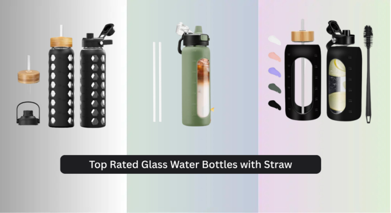 8 Top Rated Glass Water Bottles with Straw 2026