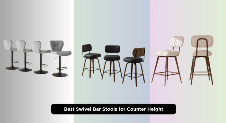 9 Best Swivel Bar Stools for Counter Height (2026)