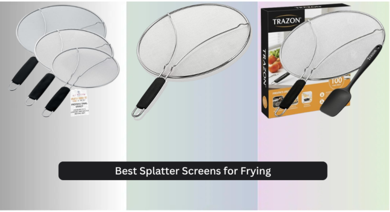 8 Best Splatter Screens for Frying 2026