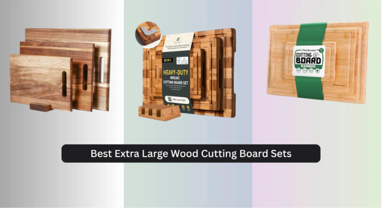 8 Best Extra Large Wood Cutting Board Sets of 2026