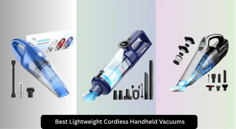 9 Best Lightweight Cordless Handheld Vacuums 2026