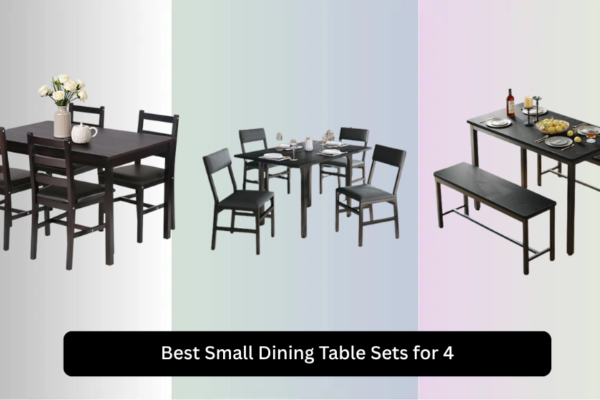 7 Best Small Dining Table Sets for 4 (2026)