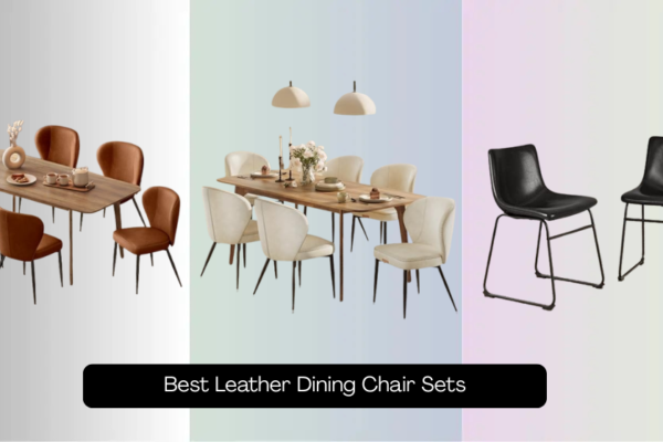 7 Best Leather Dining Chair Sets of 2026