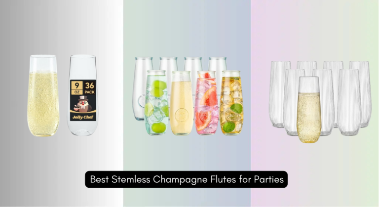 8 Best Stemless Champagne Flutes for Parties 2026