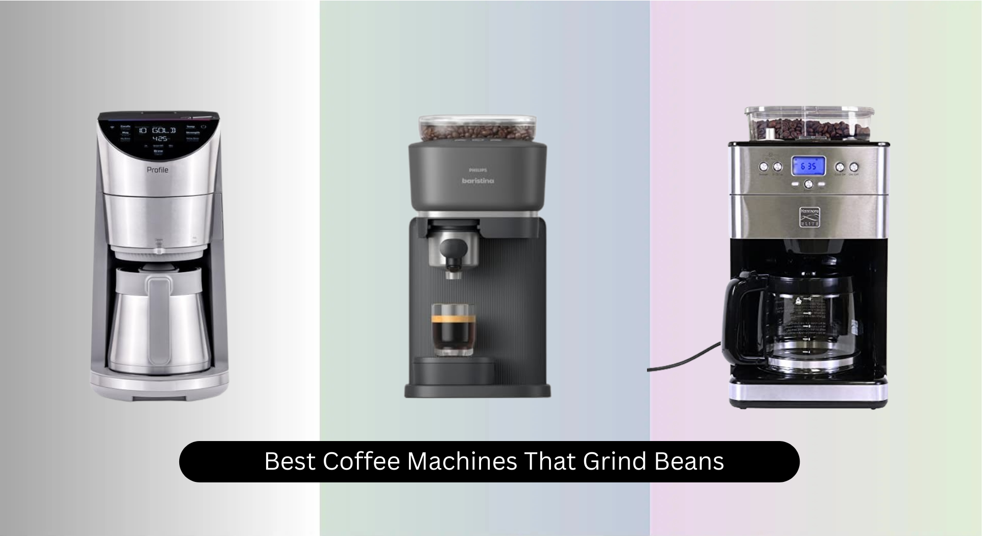 8 Best Coffee Machines That Grind Beans 2026