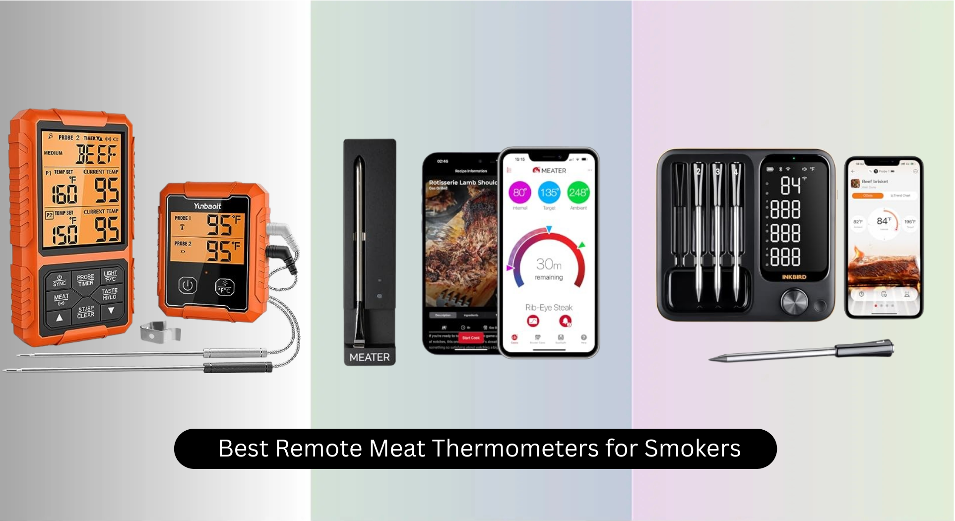 8 Best Remote Meat Thermometers for Smokers 2026