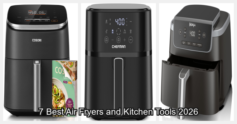 7 Best Air Fryers and Kitchen Tools 2026