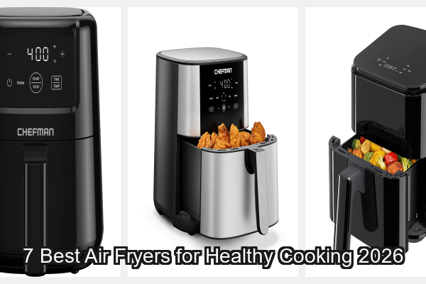 7 Best Air Fryers for Healthy Cooking 2026