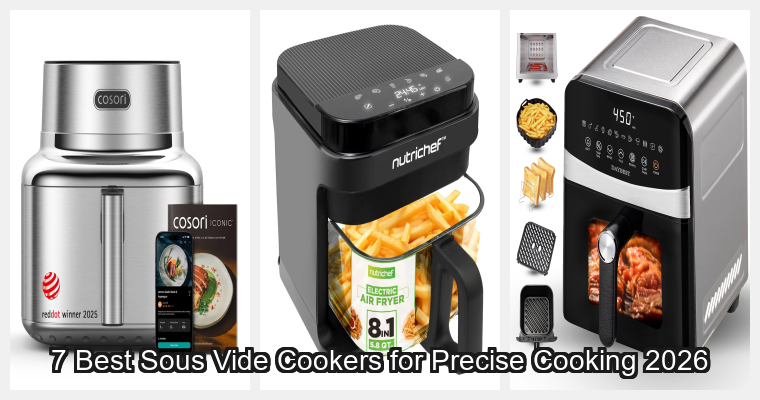 7 Best Sous Vide Cookers for Precise Cooking 2026