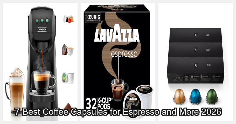 7 Best Coffee Capsules for Espresso and More 2026