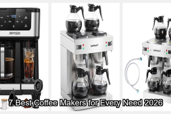 7 Best Coffee Makers for Every Need 2026