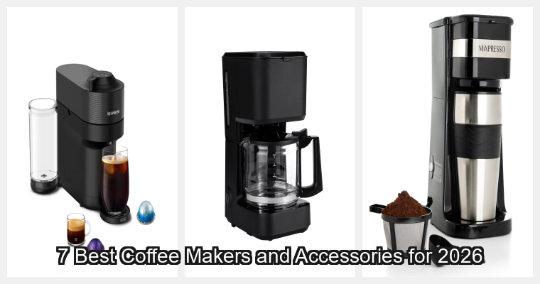 7 Best Coffee Makers and Accessories for 2026