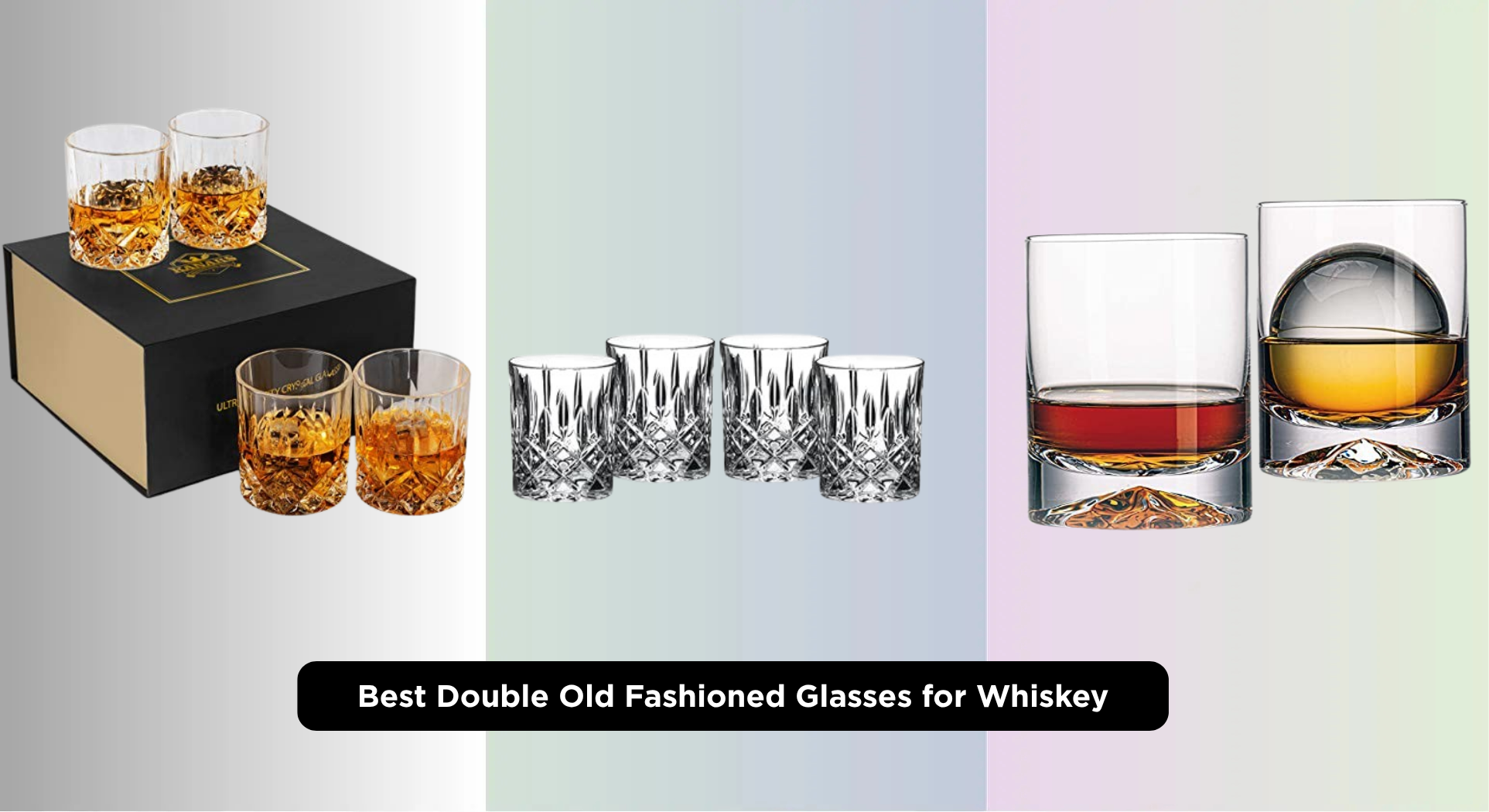 9 Best Double Old Fashioned Glasses for Whiskey 2026