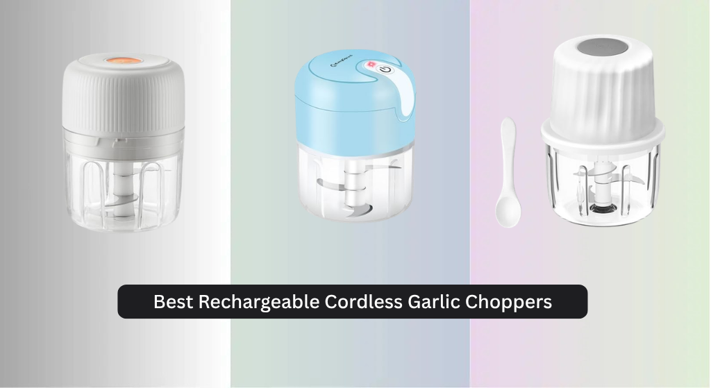 8 Best Rechargeable Cordless Garlic Choppers 2026