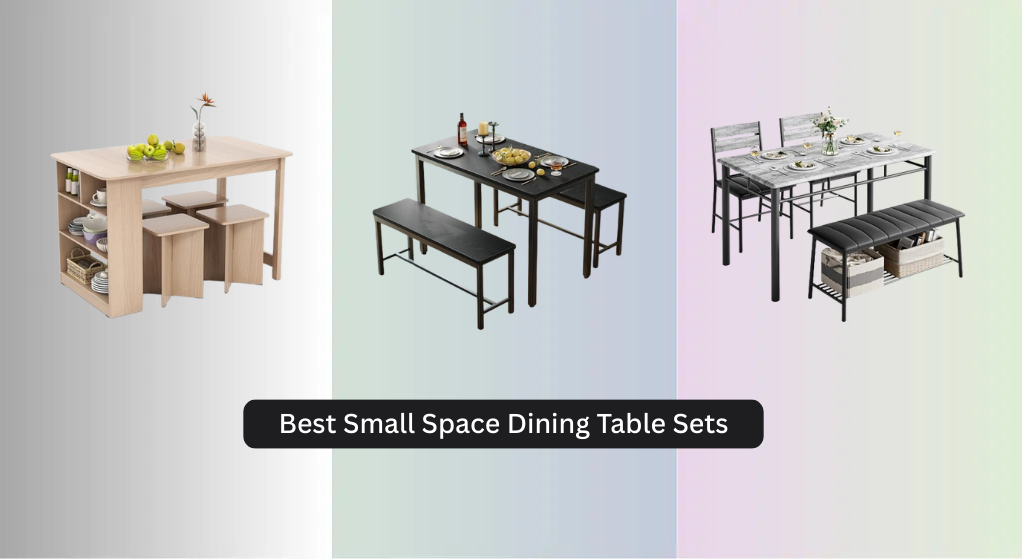 8 Best Small Space Dining Table Sets of 2026