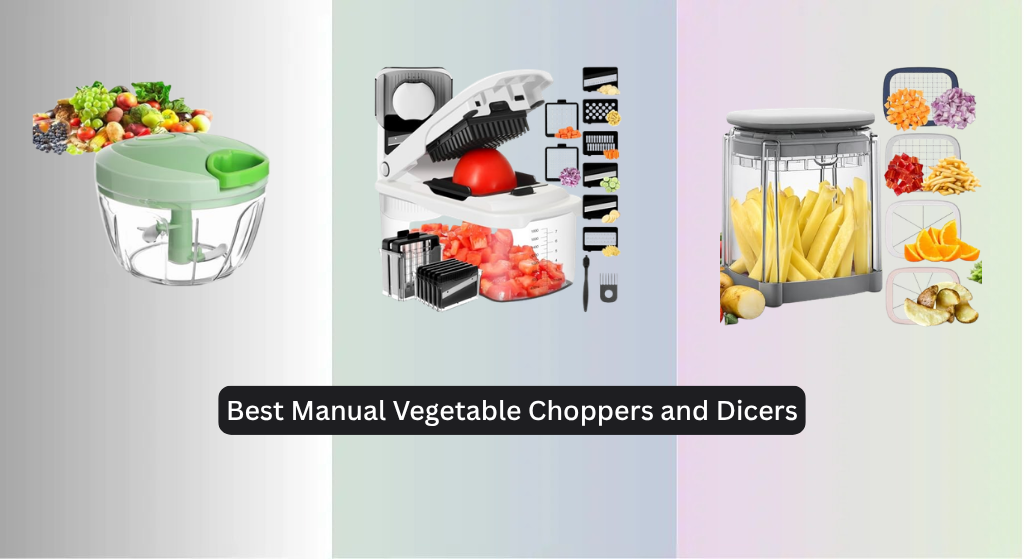 8 Best Manual Vegetable Choppers and Dicers of 2026