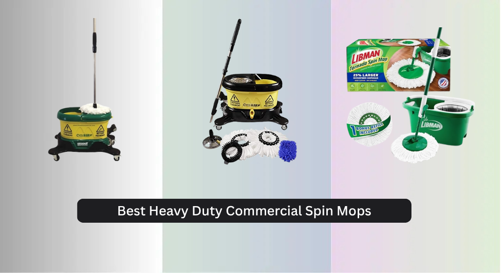 5 Best Heavy Duty Commercial Spin Mops 2026