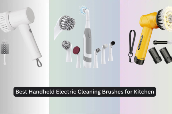 7 Best Handheld Electric Cleaning Brushes for Kitchen 2026