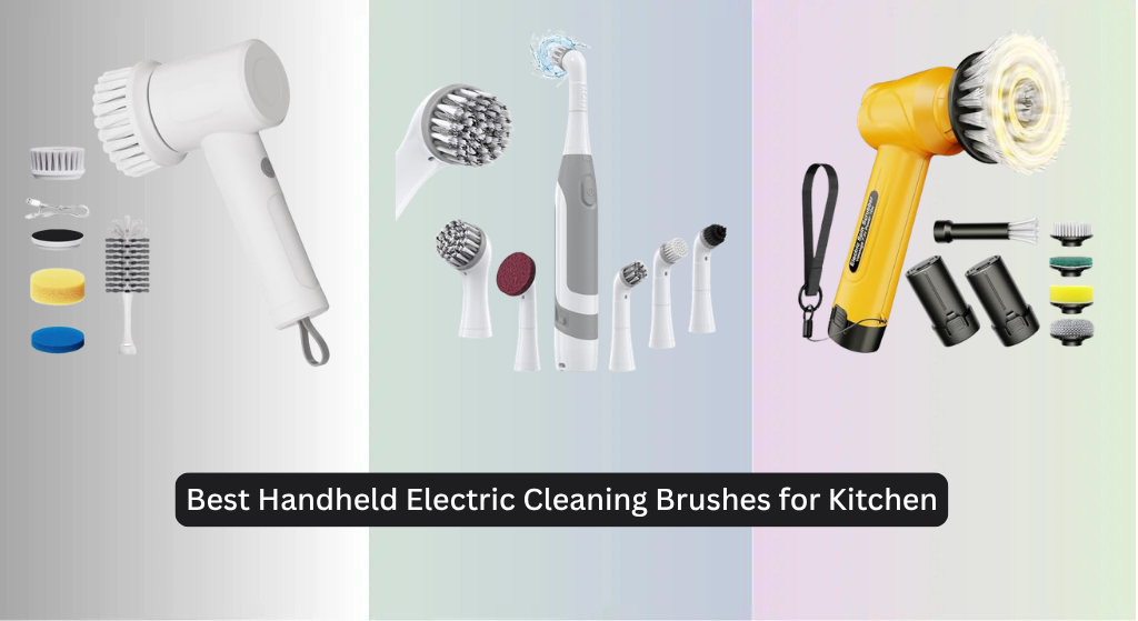 7 Best Handheld Electric Cleaning Brushes for Kitchen 2026