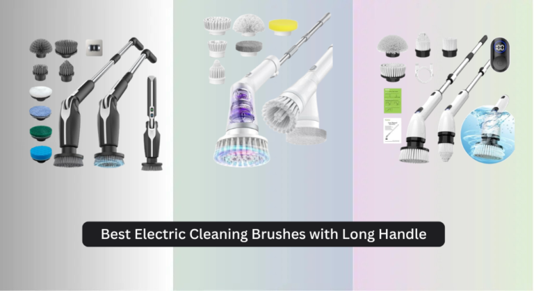 8 Best Electric Cleaning Brushes with Long Handle 2026