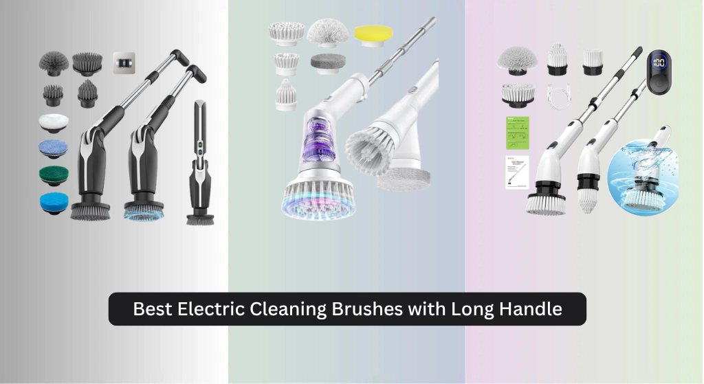 8 Best Electric Cleaning Brushes with Long Handle 2026