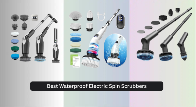 8 Best Waterproof Electric Spin Scrubbers 2026
