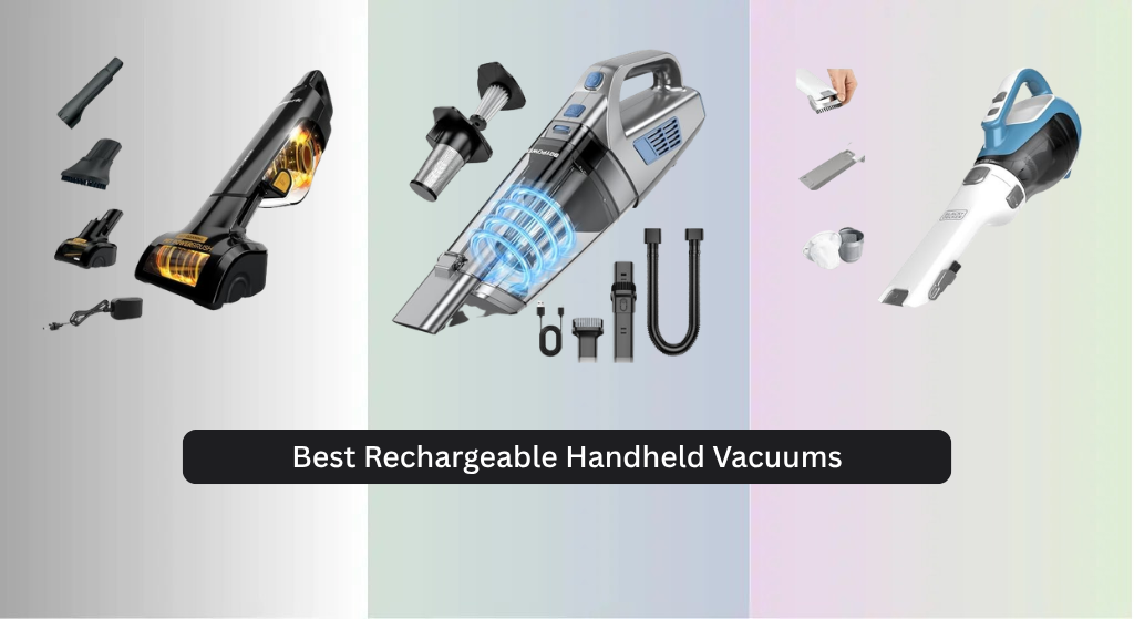 9 Best Rechargeable Handheld Vacuums for Stairs 2026