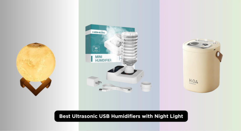 7 Best Ultrasonic USB Humidifiers with Night Light 2026