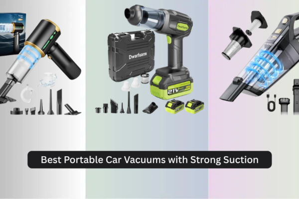 8 Best Portable Car Vacuums with Strong Suction 2026
