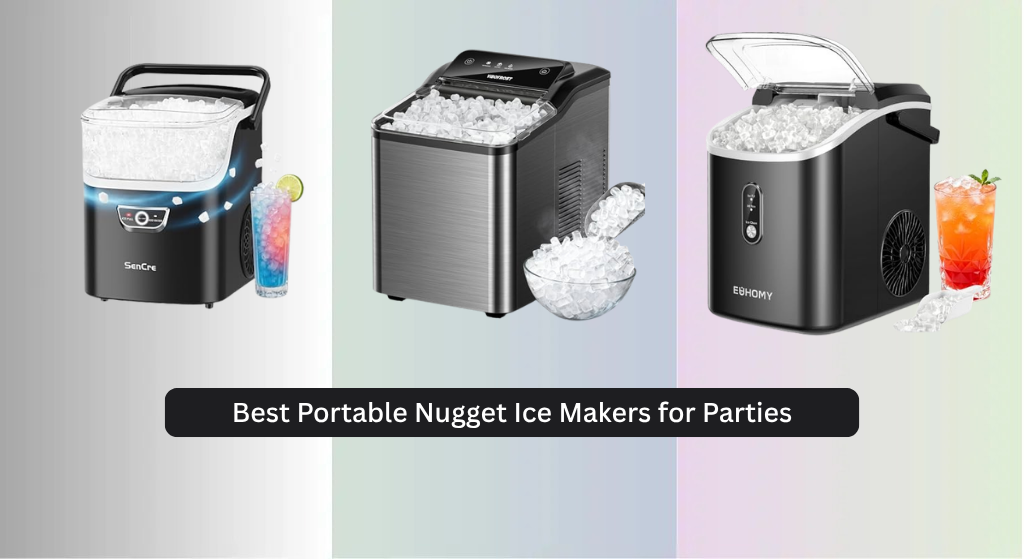 7 Best Portable Nugget Ice Makers for Parties 2026