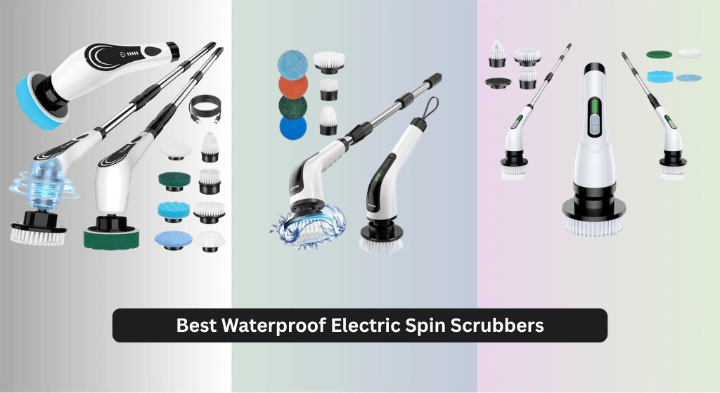 8 Best Waterproof Electric Spin Scrubbers 2026