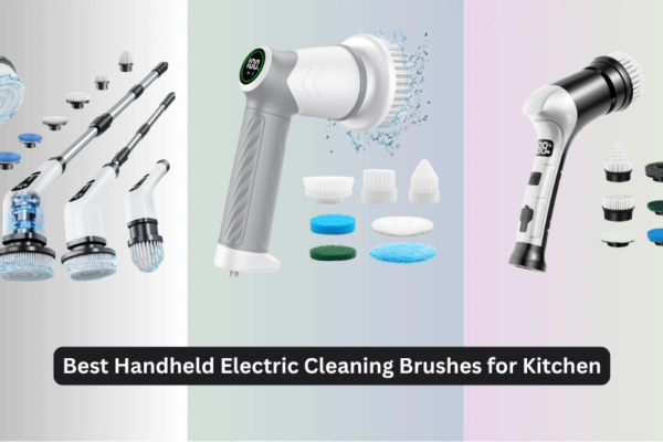 8 Best Handheld Electric Cleaning Brushes for Kitchen 2026