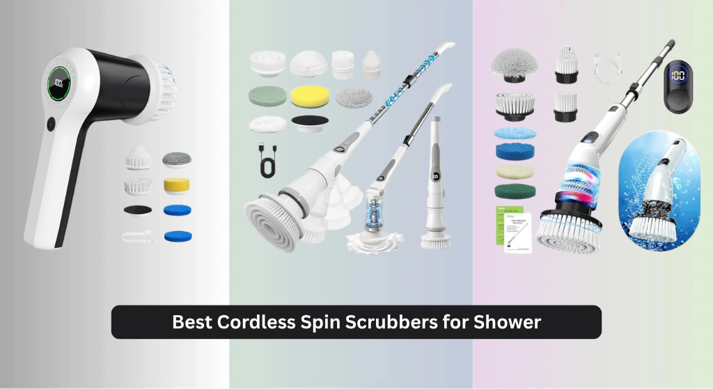 8 Best Cordless Spin Scrubbers for Shower 2026