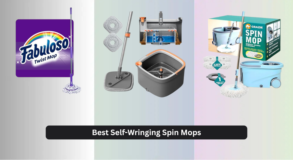 8 Best Self-Wringing Spin Mops 2026, Analyzed