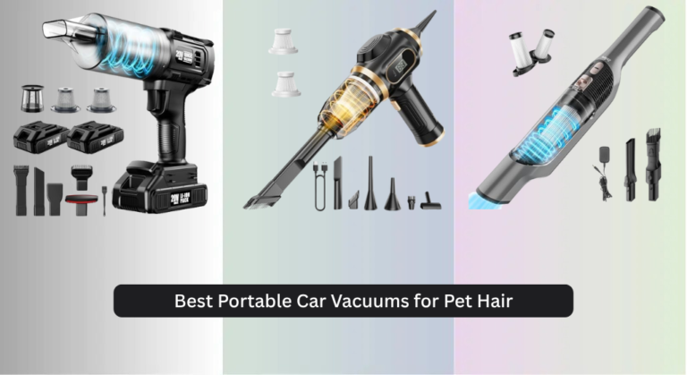8 Best Portable Car Vacuums for Pet Hair 2026