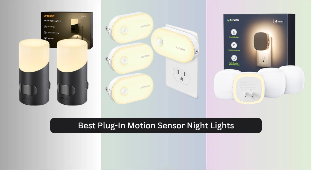 7 Best Plug-In Motion Sensor Night Lights 2026