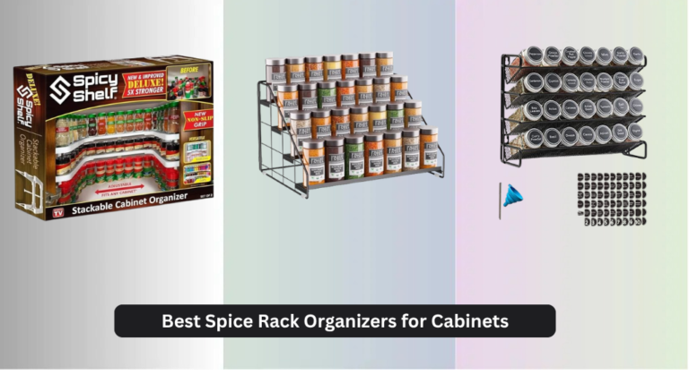 8 Best Spice Rack Organizers for Cabinets 2026