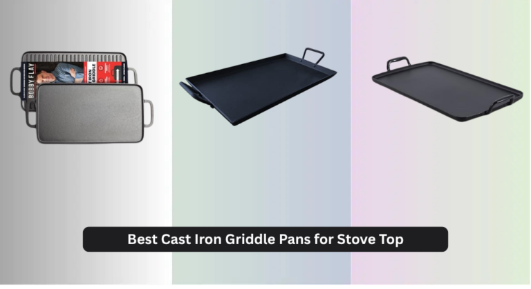 8 Best Cast Iron Griddle Pans for Stove Top 2026