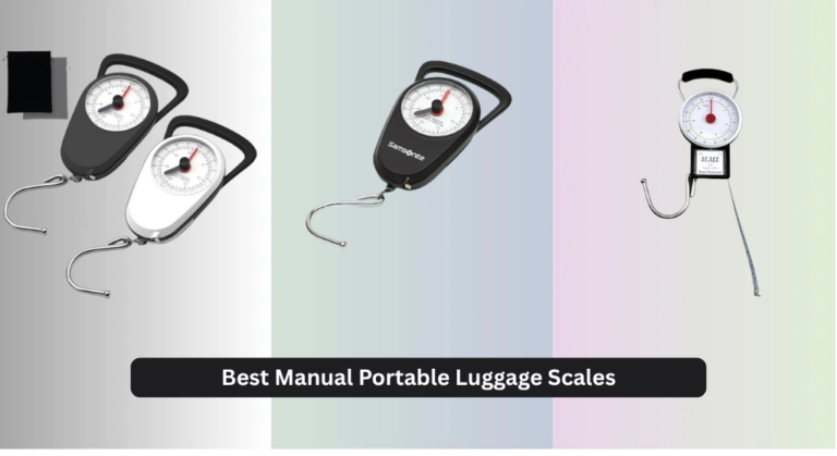 6 Best Manual Portable Luggage Scales 2026