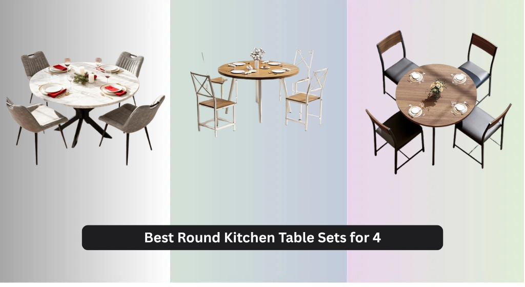 8 Best Round Kitchen Table Sets for 4 of 2026