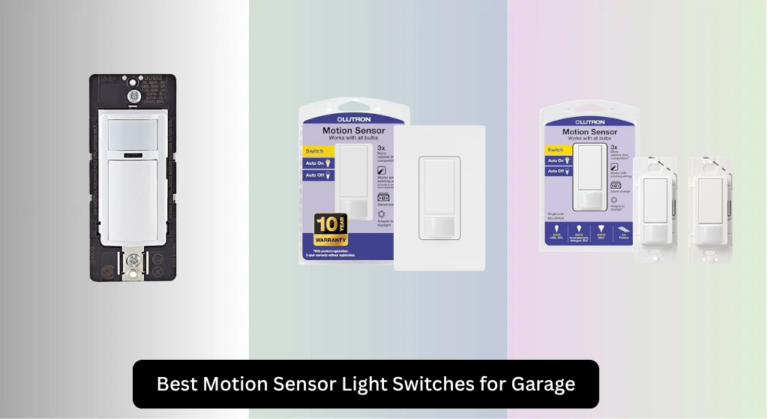 6 Best Motion Sensor Light Switches for Garage 2026