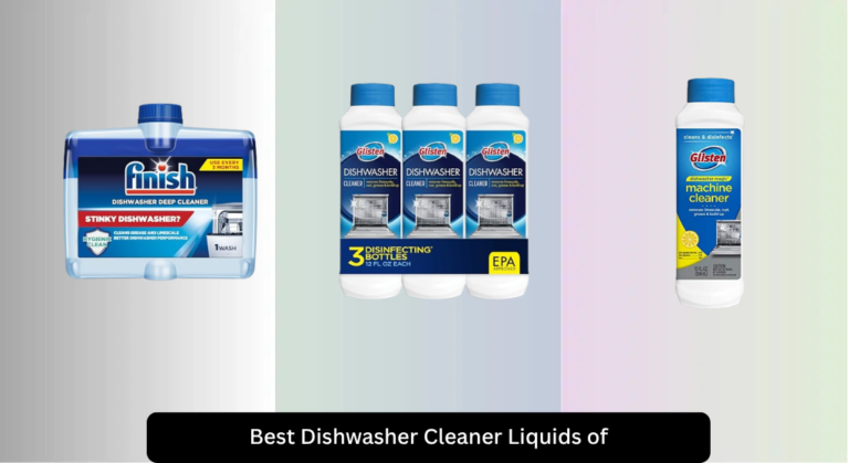 4 Best Dishwasher Cleaner Liquids of 2026