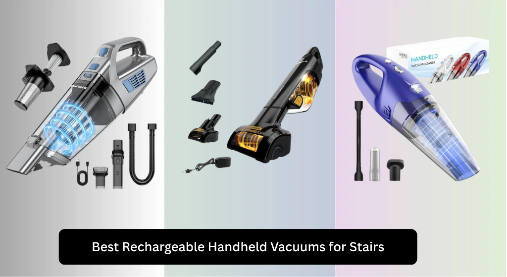 8 Best Rechargeable Handheld Vacuums for Stairs 2026