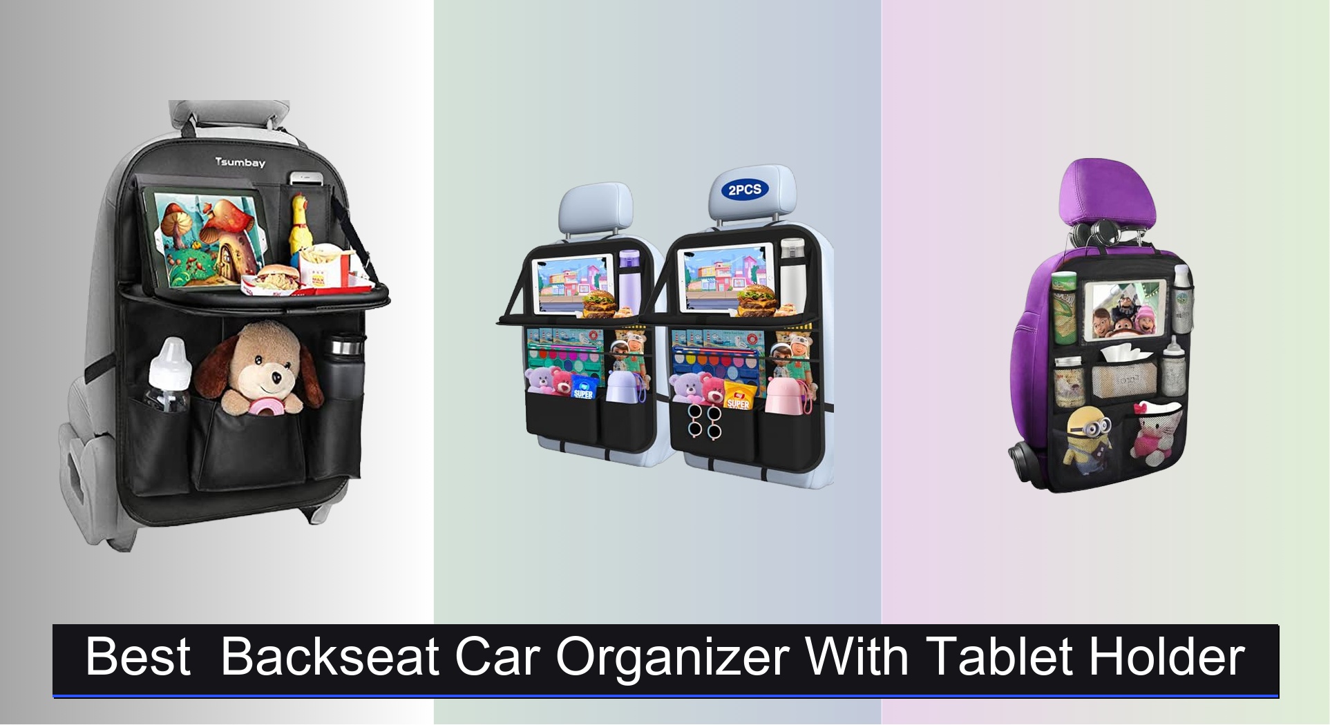 7 Best Backseat Car Organizers with Tablet Holder 2026